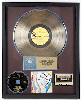 Derek & The Dominoes Gold RIAA Record, "Layla"
