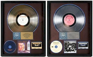 2 RIAA Award Records - G. Allman & Allman Bros.