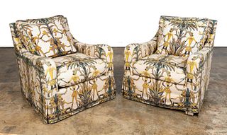 PAIR, CAPERTON COLLECTION CLUB CHAIRS