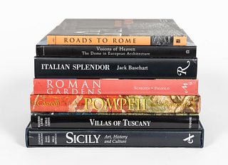 7 HARDCOVER ART BOOKS ON ITALY INCLUDING RIZZOLI
