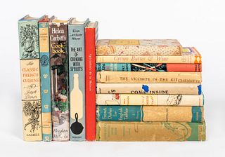 GROUPING OF 13 VINTAGE BOOKS ON COOKING