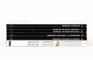 7  HARDCOVER MOBILIER BOOKS ON FRENCH FURNITURE