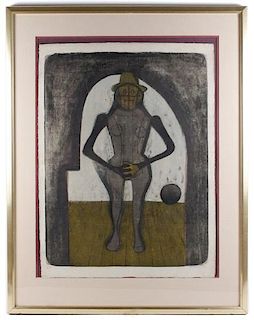 Rufino Tamayo, Signed Lithograph, Mujeres Suite