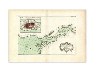 Bellin, Jacques Nicolas. Plan de la Baye de Chibouctou nommee par les Anglois Halifax