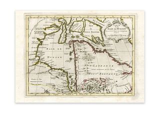 Bellin, Jaques Nicolas. Carte de la Baie de Hudson