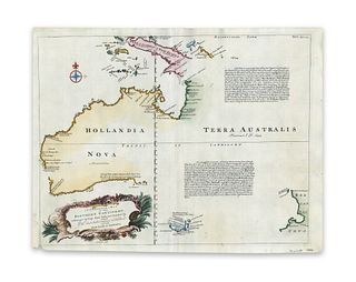 Bowen, Emanuel. A Complete Map of the Southern Continent. Survey'd by Capt. Abel Tasman & depicted by Order of the East India Company in Holland...