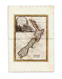 Cassini, Giovanni Maria. La Nuova Zelanda