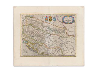Mercator, Gerard; Hondius, Jodocus; Janssonius, Johannes. Sclavonia, Croatia, Bosnia cum Dalmatiae Parte