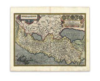 Ortelius, Abraham. Terra Sancta, A Petro Laicstain perlustrata