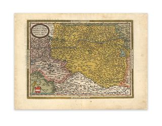 Ortelius, Abraham. Austriae Ducatus Chorographia, Wolfgango Lazio Auctore.