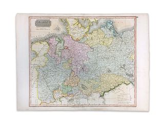 Thomson's New General Atlas. Germany - North of the Mayne