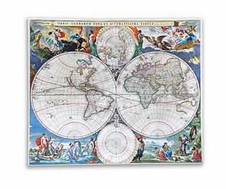 Visscher, Nicolaes Jansz. Important Set of Five Maps