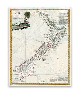 Zatta, Antonio. La Nuova Zelanda trascorsa nel 1769 e 1770 dal Cook comandante dell' Endeaver Vascello di S.M.Britannica.