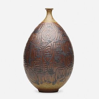 Peter Voulkos, Early rice bottle