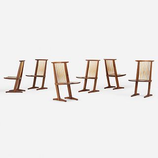 Mira Nakashima, Conoid chairs, set of six
