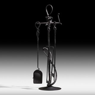 Albert Paley, Forged Fireplace Tools