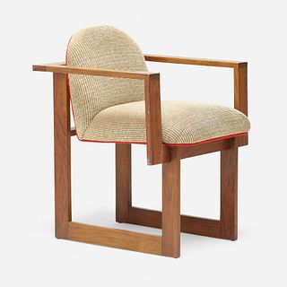 Vladimir Kagan, Prototype Cubist armchair