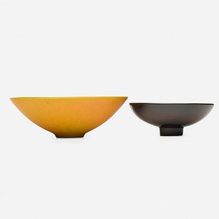 James Lovera, bowls, set of two