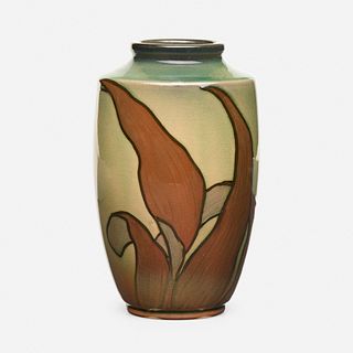 Artus Van Briggle for Rookwood Pottery, Sea Green vase