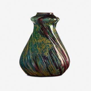 Jacques Sicard for Weller Pottery, vase