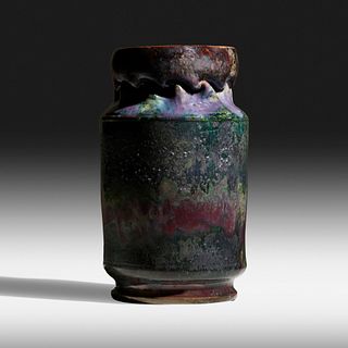 George E. Ohr, Tall vase