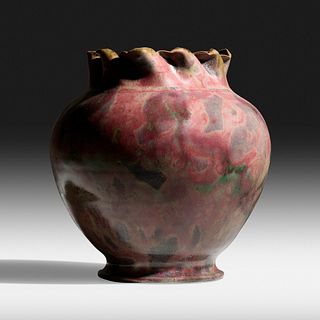 George E. Ohr, Large vase
