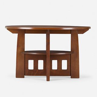 Limbert, double oval table, model 155
