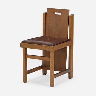 Frank Lloyd Wright, chair from the Francis Little House, Peoria