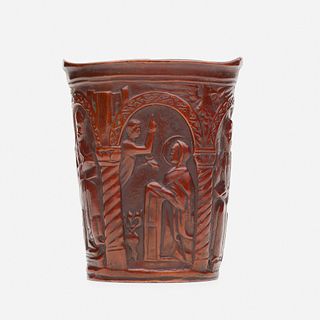 Tiffany Studios, cup, From the Antique series