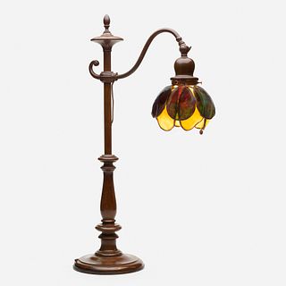 Handel, adjustable tulip table lamp