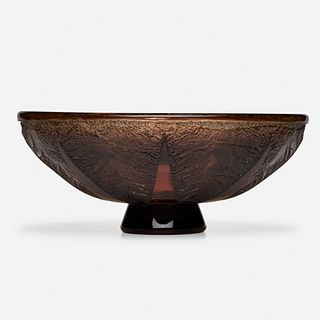 Daum, Art Deco bowl