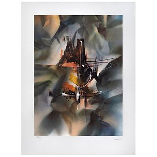 LEONARDO NIERMAN, Untitled, Signed, Lithography 240 / 325, 23 x 16.9" (58.5 x 43 cm), Document