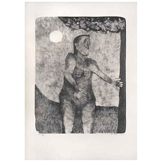 RUFINO TAMAYO, Adán, 1990, Signed, Lithography PP II / XV, 25.8 x 19.9" (65.6 x 50.6 cm)