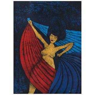 RUFINO TAMAYO, Salomé, 1983, Signed, Lithography 198 / 250, 29.9 x 22" (76 x 56 cm)
