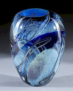 Randy Strong art glass sculpture.