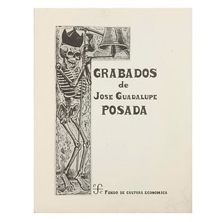 José Guadalupe Posada. "Grabados de José Guadalupe Posada". Consta de: a) El aguador. b) Minero sin trabajo. Otros.
