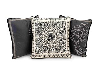 Three Versace Pillows
Largest, 16 inches square.