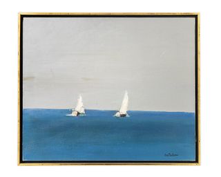 Pierre Doutreleau 
(French, b. 1938)
Untitled Seascape