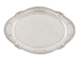 Am American Silver Oval Tray
Length 14 inches.