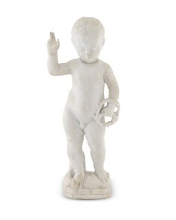 An Italian Marble Figure of the Infant Christ