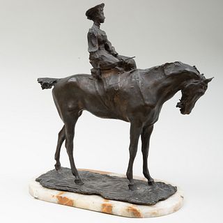 Paul Troubetzkoy (1866-1938): Woman on Horseback