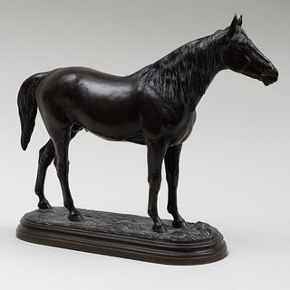 Isidore Jules Bonheur (1827-1901): Standing Stallion