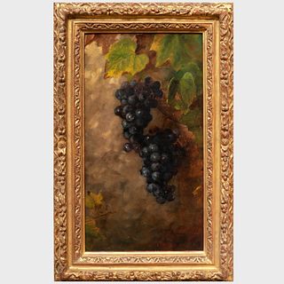 Attributed to Mary Cassatt (1844-1926): Study of Grapes
