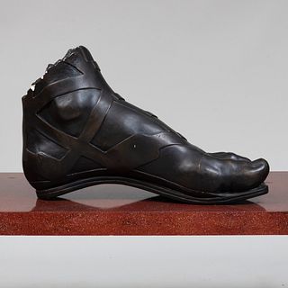 Ebonized Plaster Model of a Roman Soldier's Foot, After the Antique