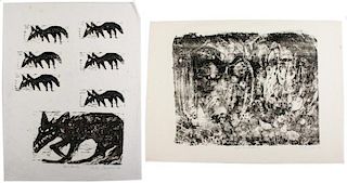 Collection of 2 Anita Kushner-Weiner Signed Prints