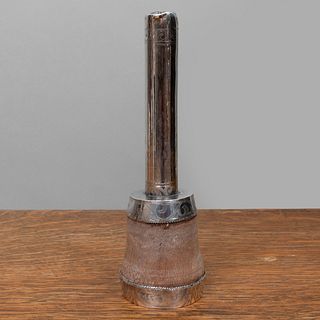 Silver Plate Mounted Carver's Mallet