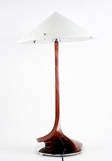 Almerich "Minerva" Rosewood Modern Table Lamp