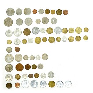 Large Collection International Coins