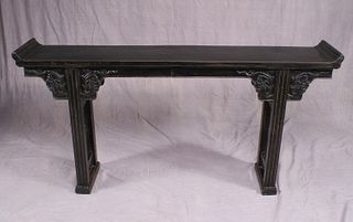 Chinese lacquered altar table, c. 1750-1810