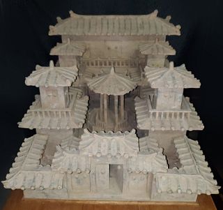 TL Tested,  Massive Han Dyn. Palace Pottery Model
